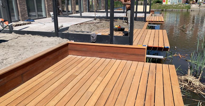 BJB experts realiseren vlonders en damwanden voor u in 2025