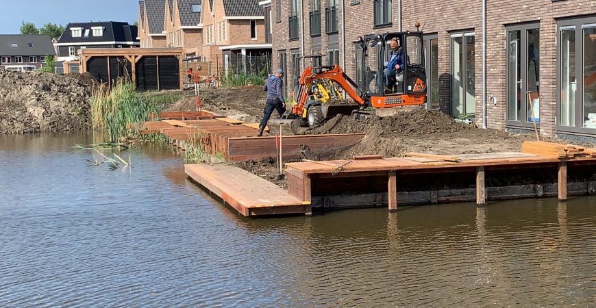BJB experts realiseren vlonders en damwanden voor u in 2025